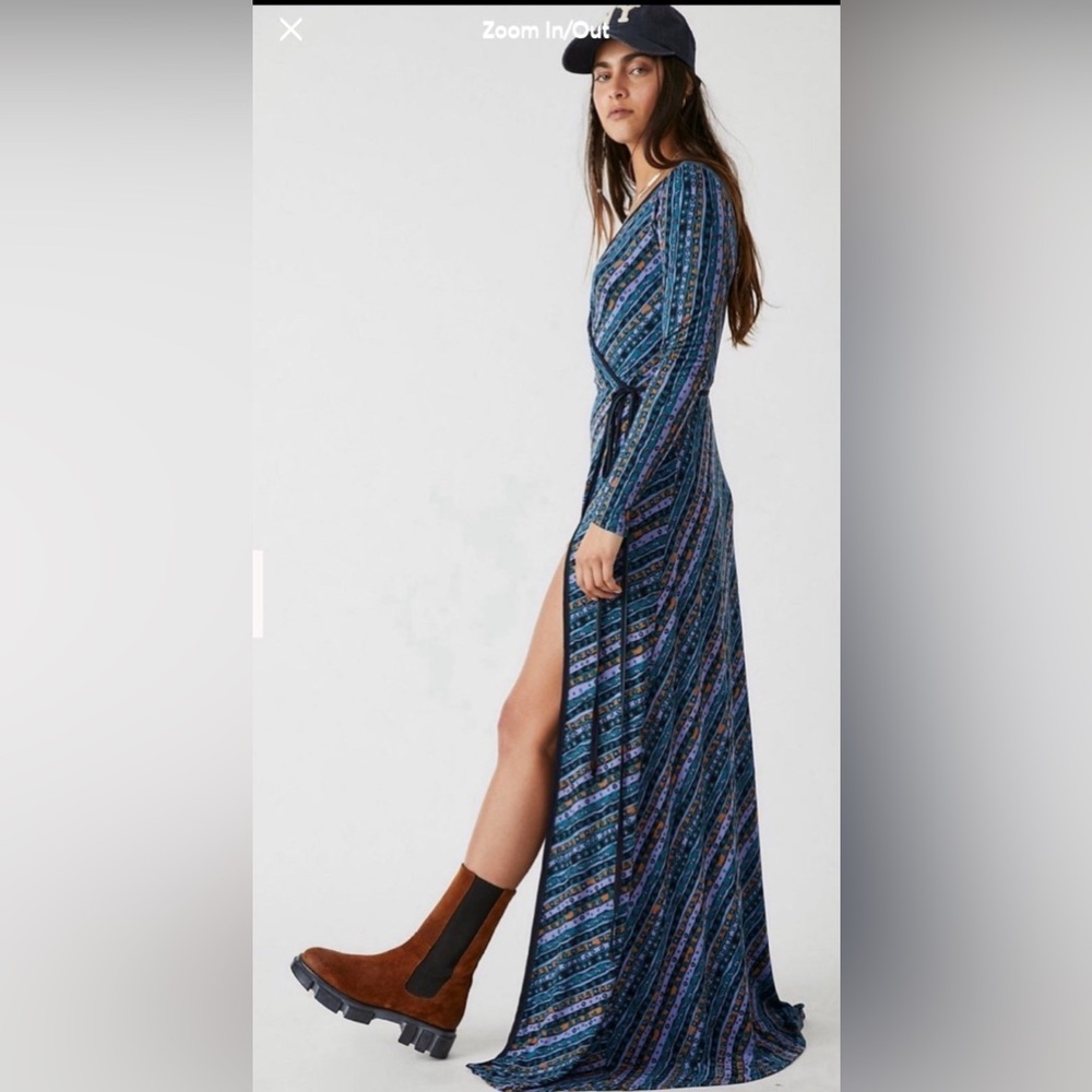 NWT Free People Phoebe Maxi Dress